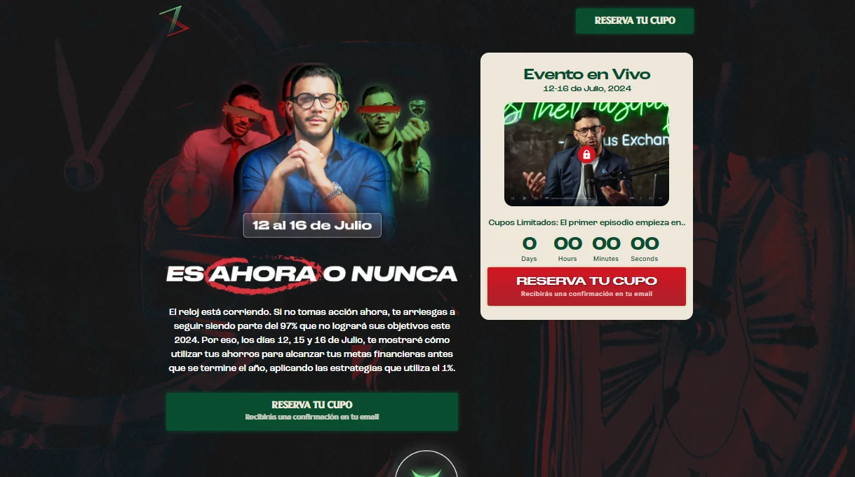 Landing de Proyecto X