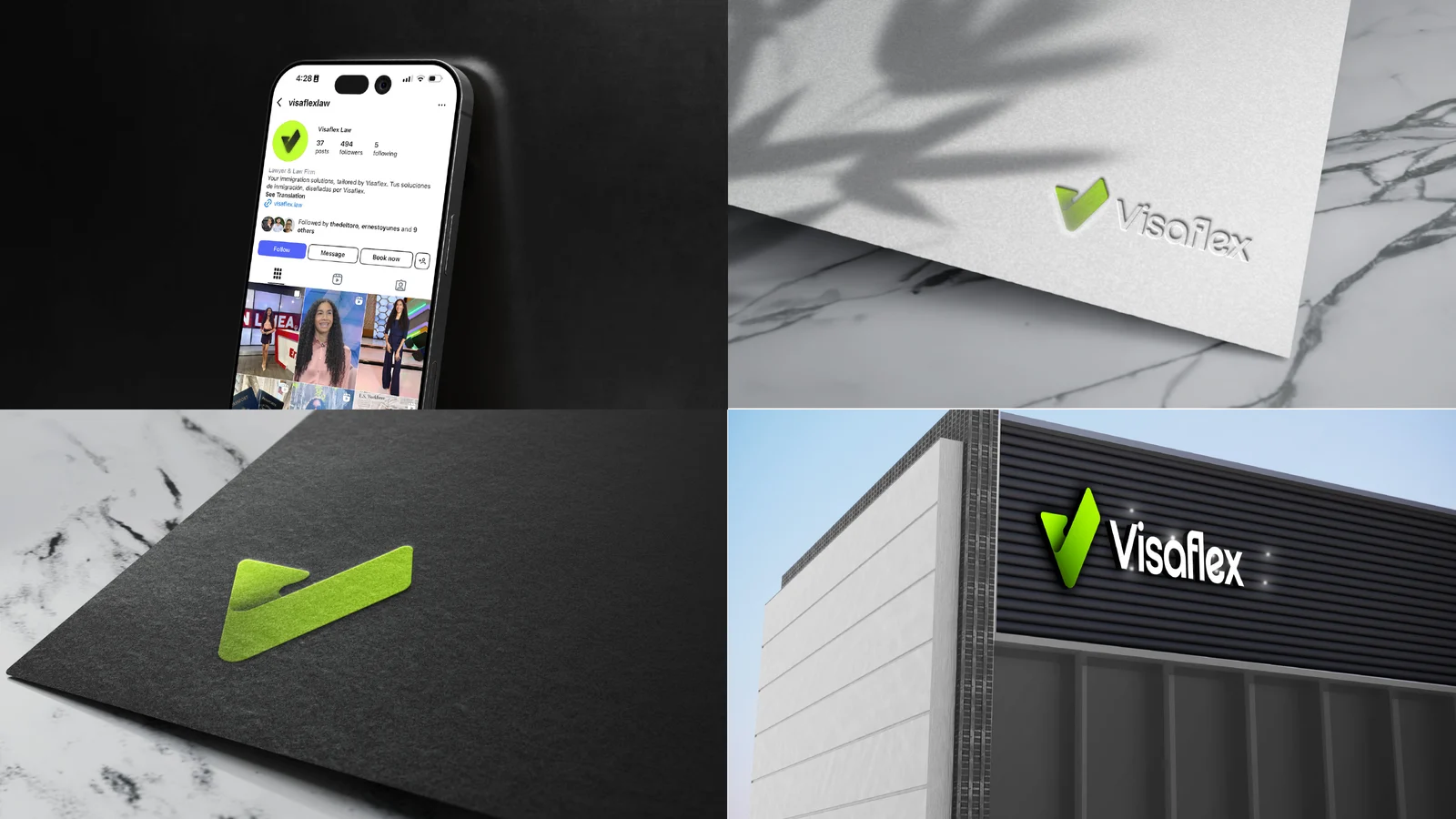 Aplicaciones de la marca Visaflex